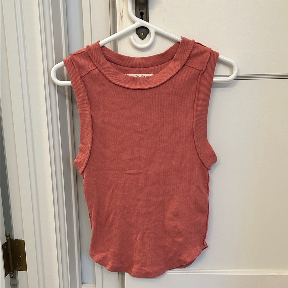 We The Free Terracotta Muscle Tee